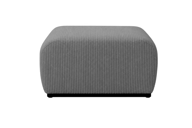 ELIO MINI POUF - Petit velours côtelé