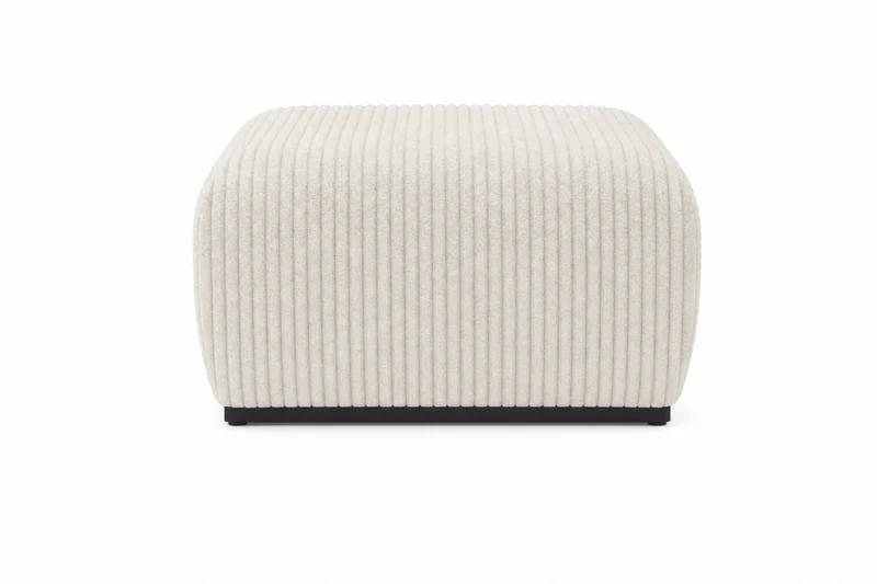 ELIO MINI POUF - Gros velours côtelé