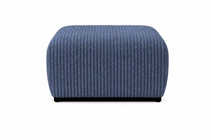 ELIO MINI POUF - Gros velours côtelé
