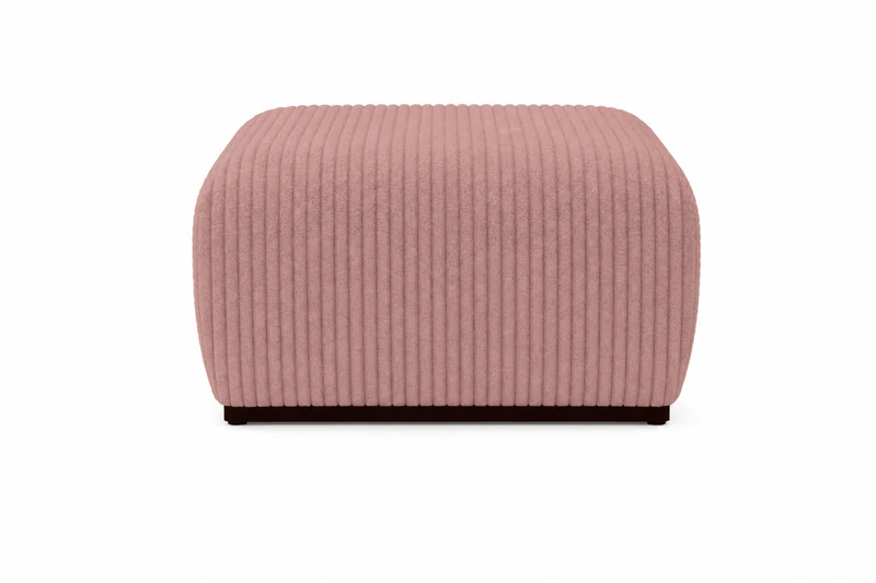 ELIO MINI POUF - Gros velours côtelé