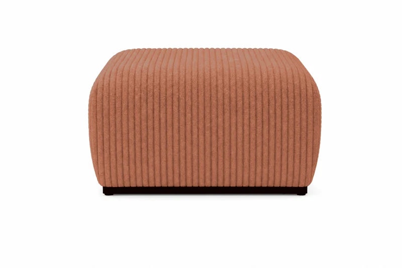 ELIO MINI POUF - Gros velours côtelé
