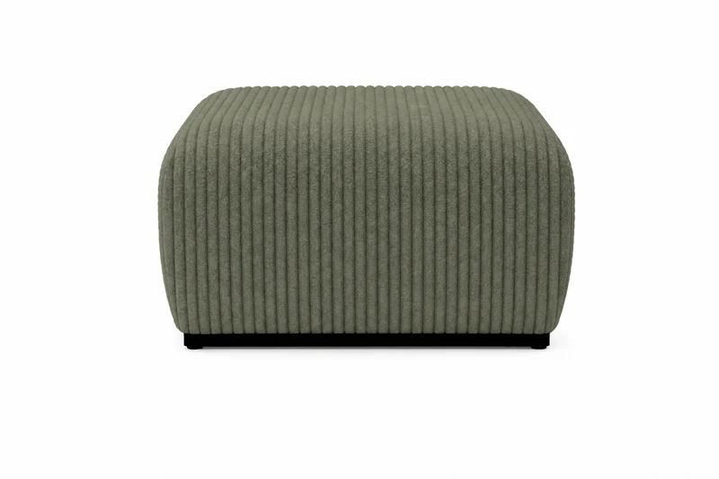 ELIO MINI POUF - Gros velours côtelé