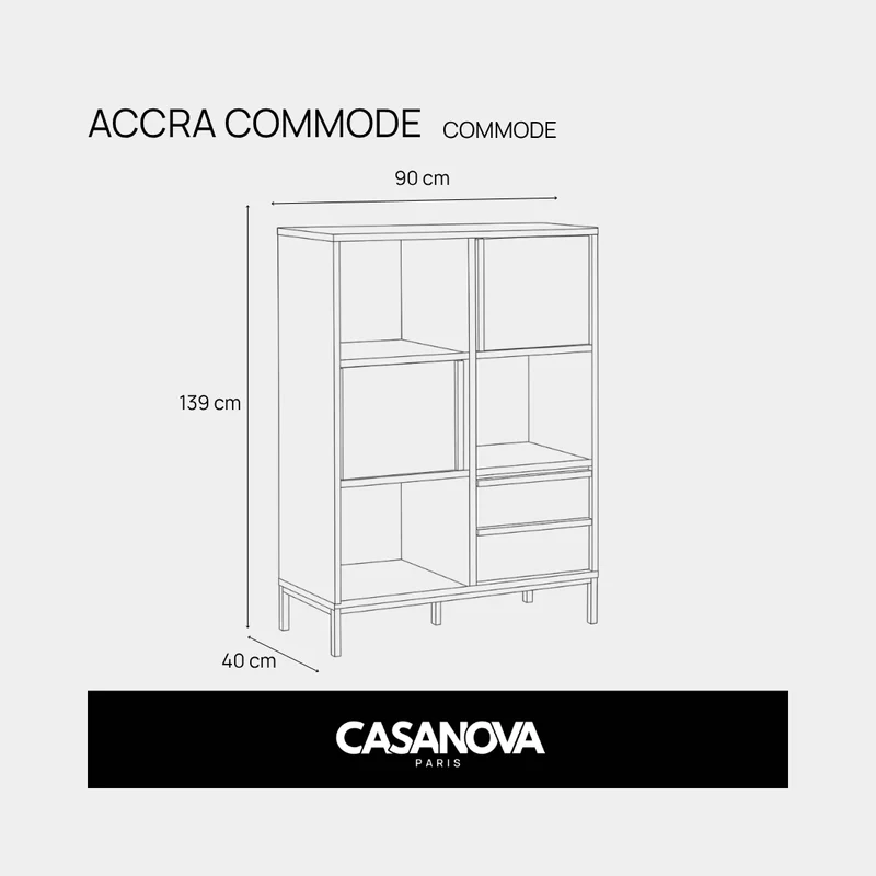 ACCRA - COMMODE