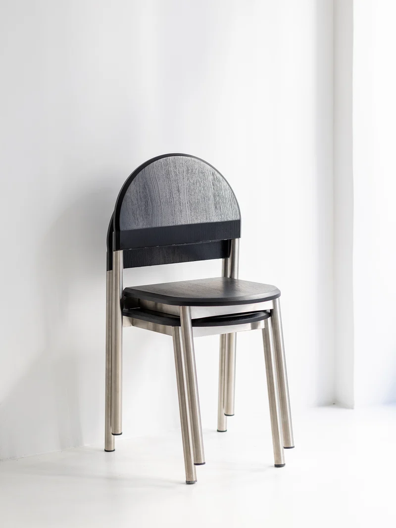 Chaise BB frêne noir C3067