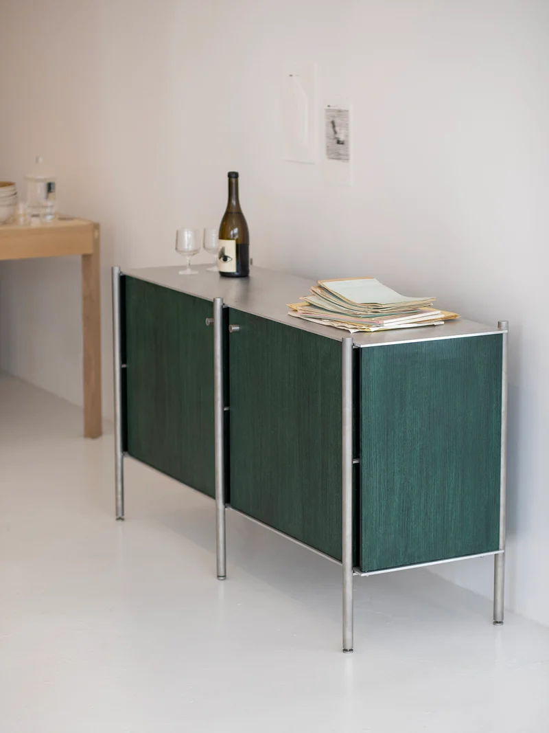 Buffet Goa 144 - chêne vert ST3059