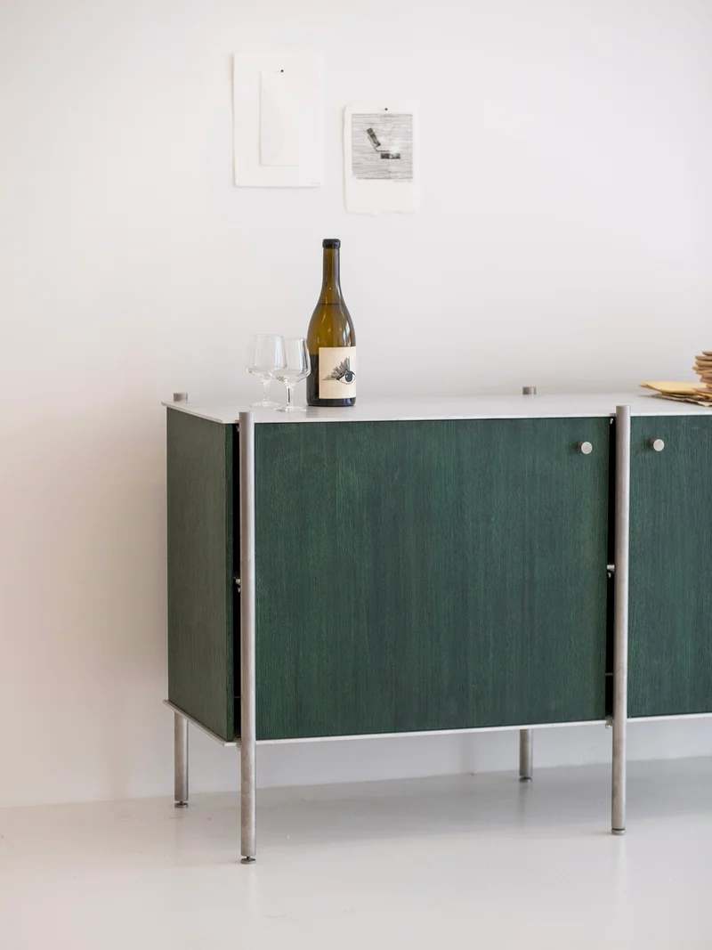 Buffet Goa 144 - chêne vert ST3059