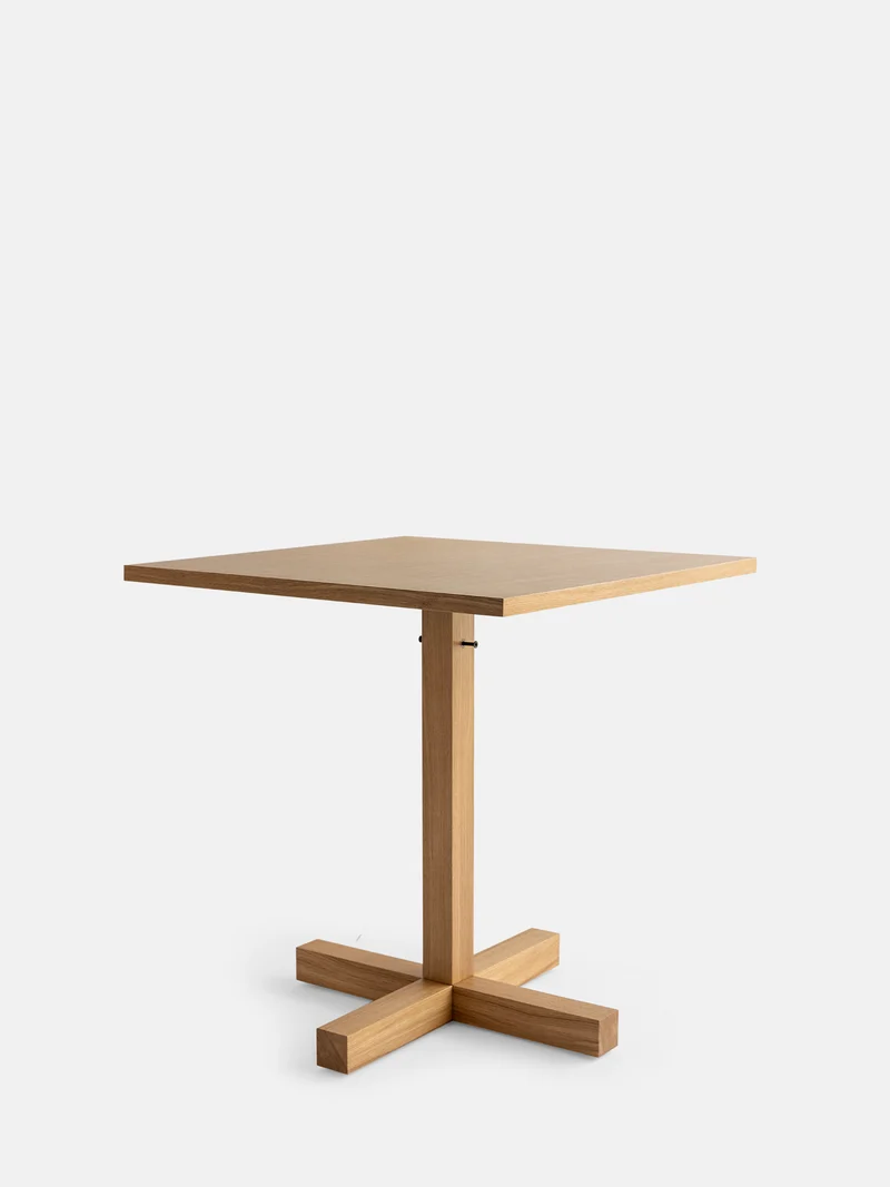 Table de repas Tal Bistro Square 70 - chêne naturel DT3042