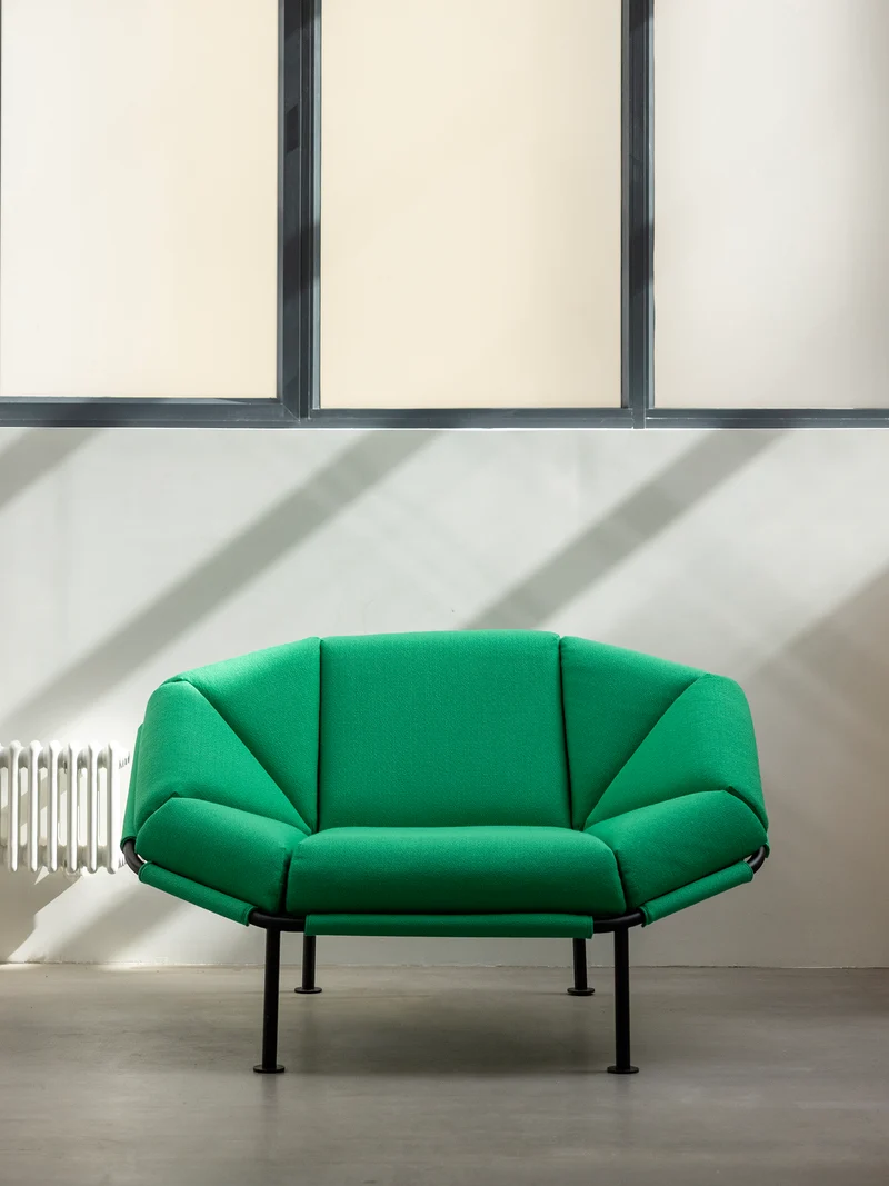 Fauteuil Atlas vert clair A3052
