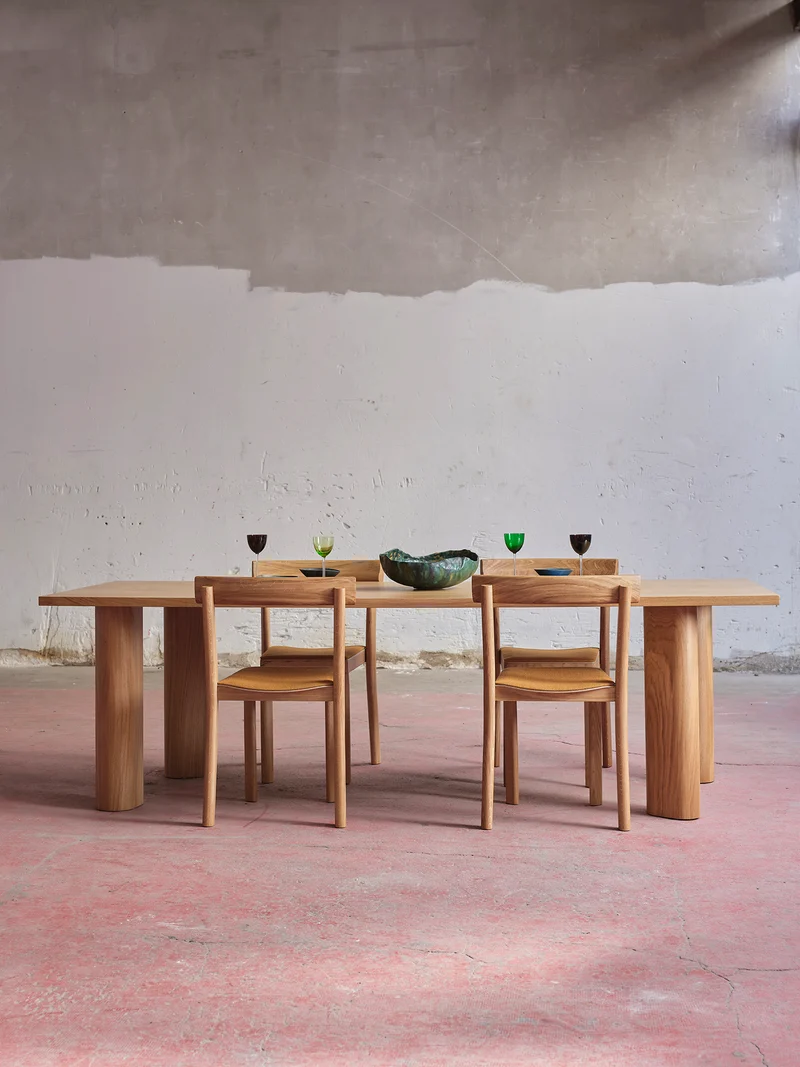 Table de repas Galta Forte 240 chêne naturel DT1079