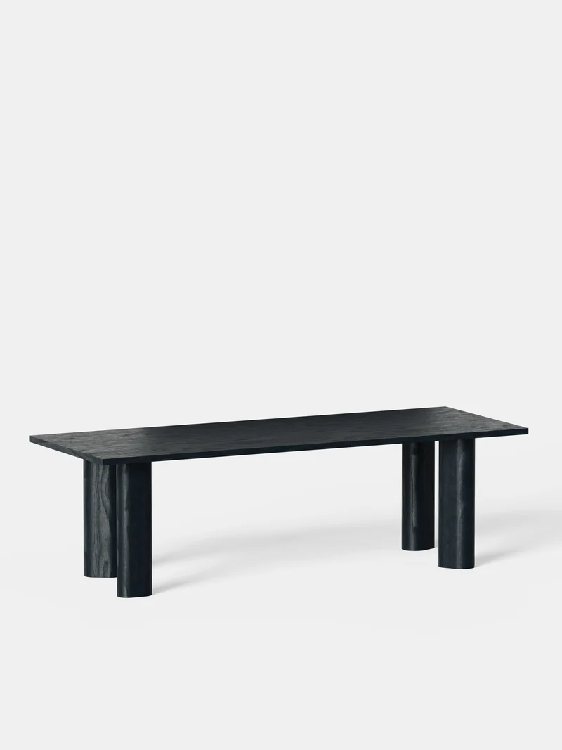 Table de repas Galta Forte 240 chêne noir DT1078