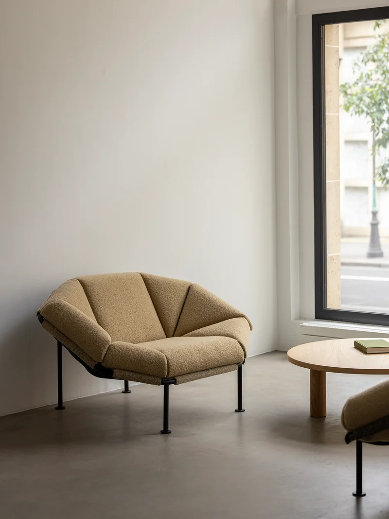 Fauteuil Atlas beige A1987