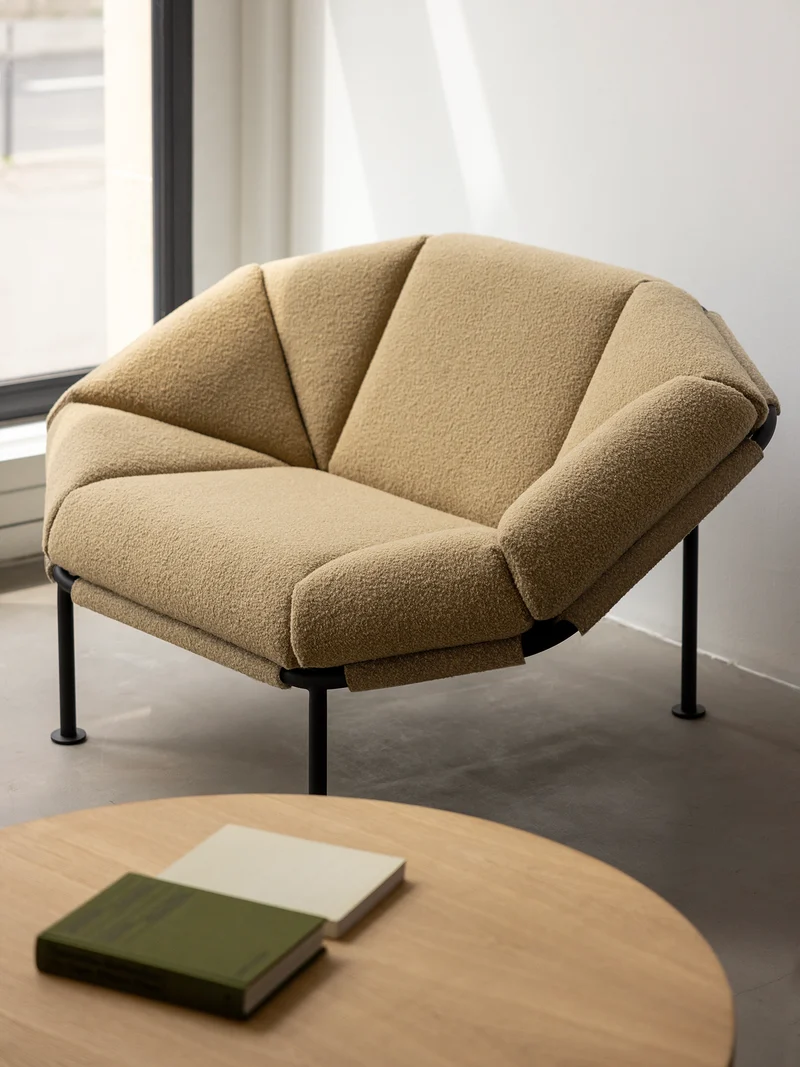 Fauteuil Atlas beige A1987