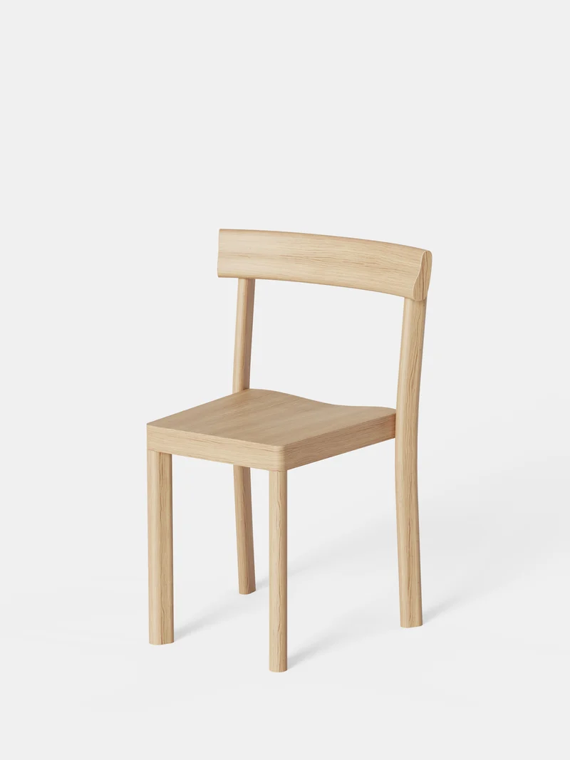 Chaise Galta chêne naturel C1043