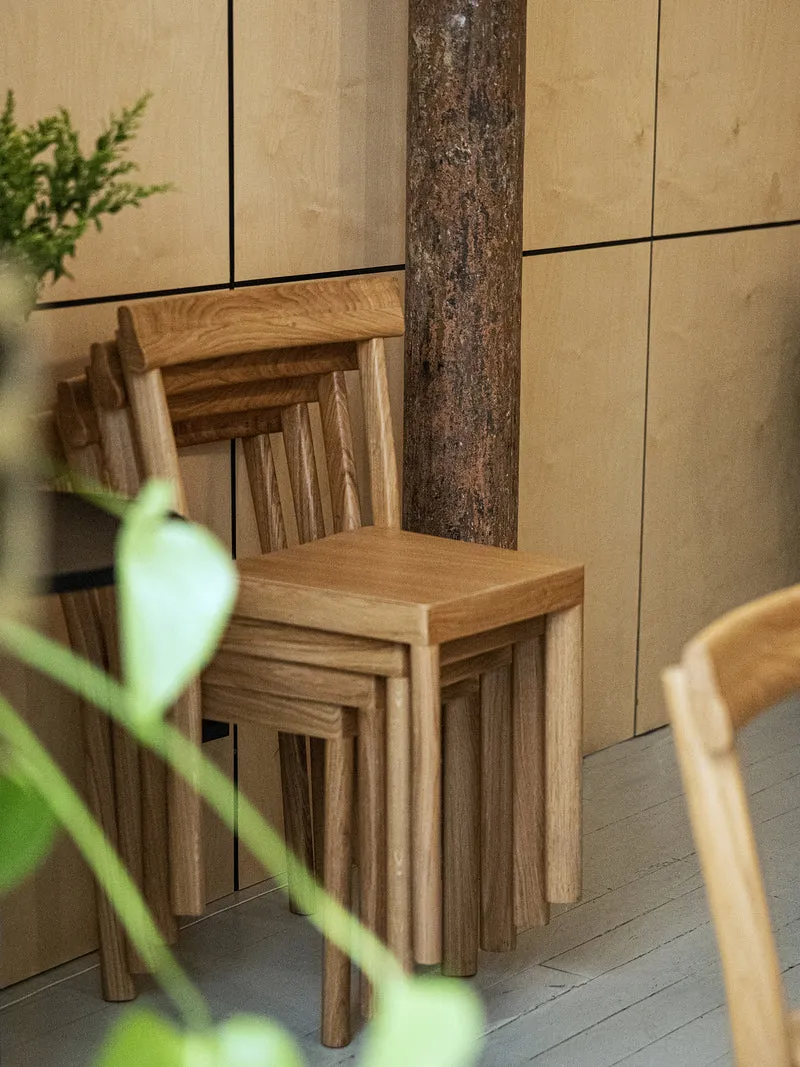 Chaise Galta chêne naturel C1043