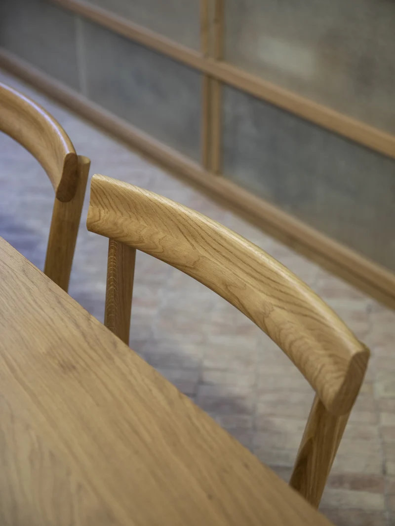 Chaise Galta chêne naturel C1043