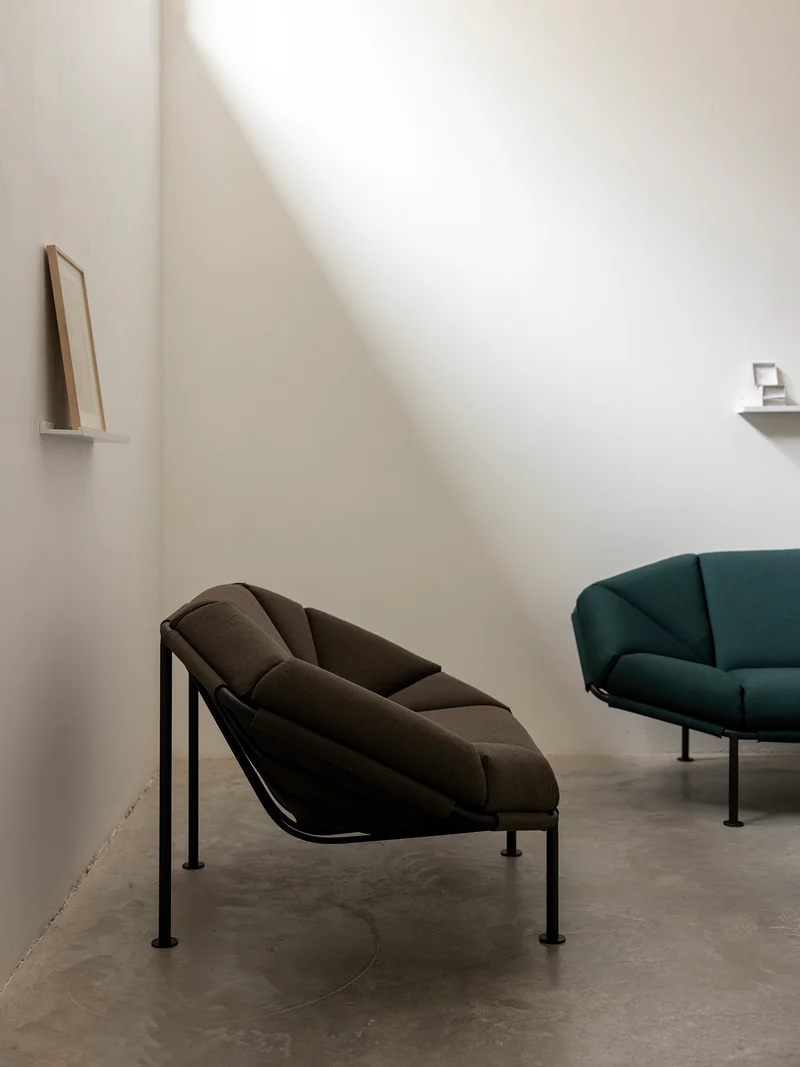 Fauteuil Atlas kaki A1986