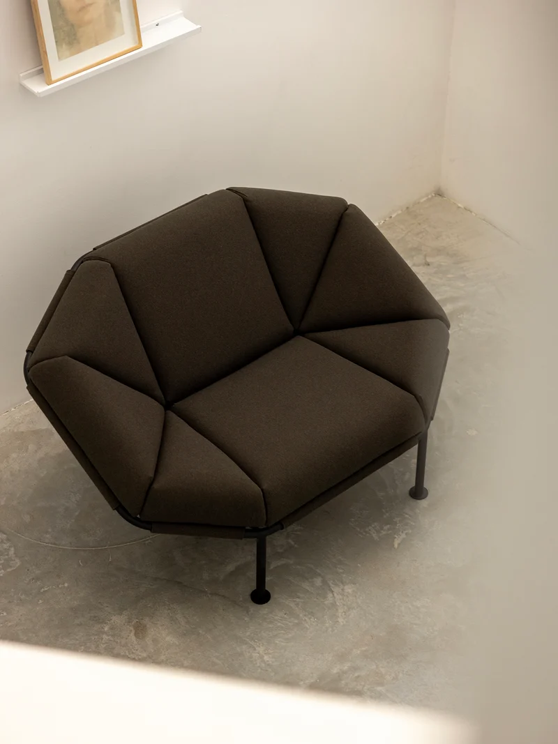 Fauteuil Atlas kaki A1986