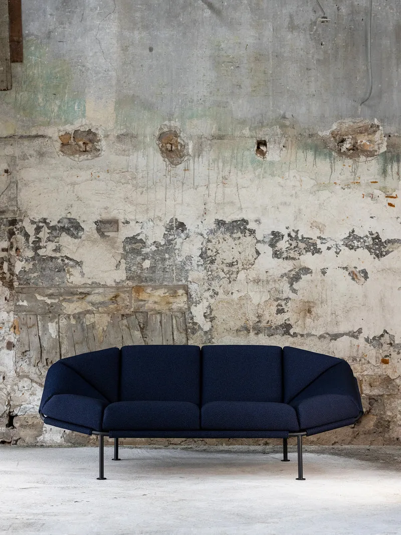 Canapé Atlas 2 Seater bleu marine S1988