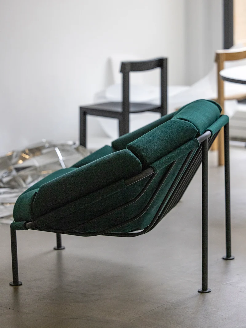 Fauteuil Atlas vert A1985