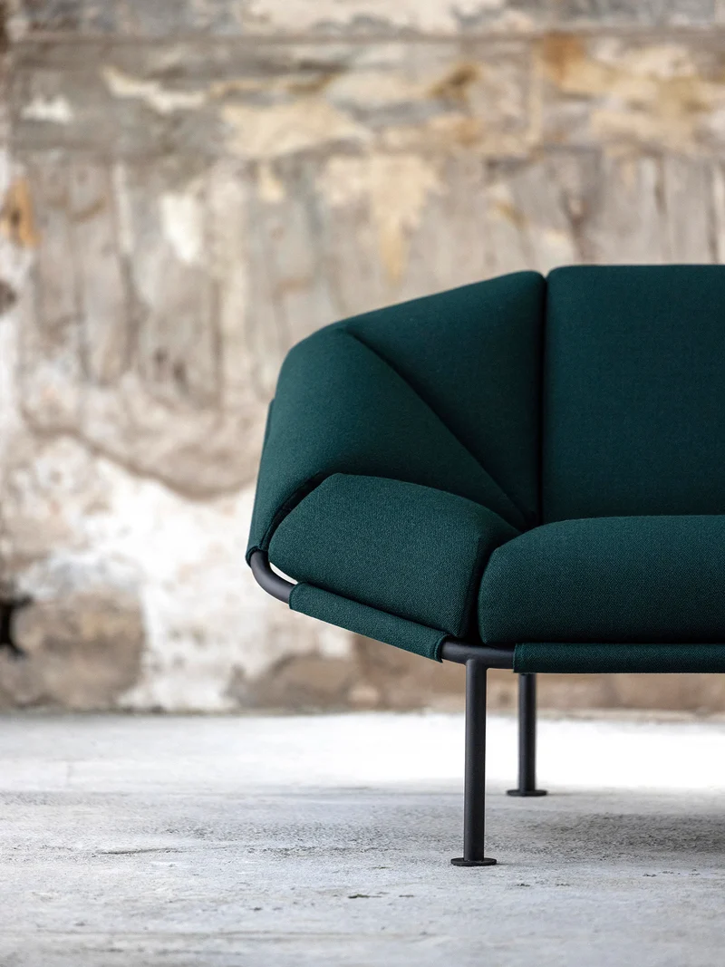 Fauteuil Atlas vert A1985