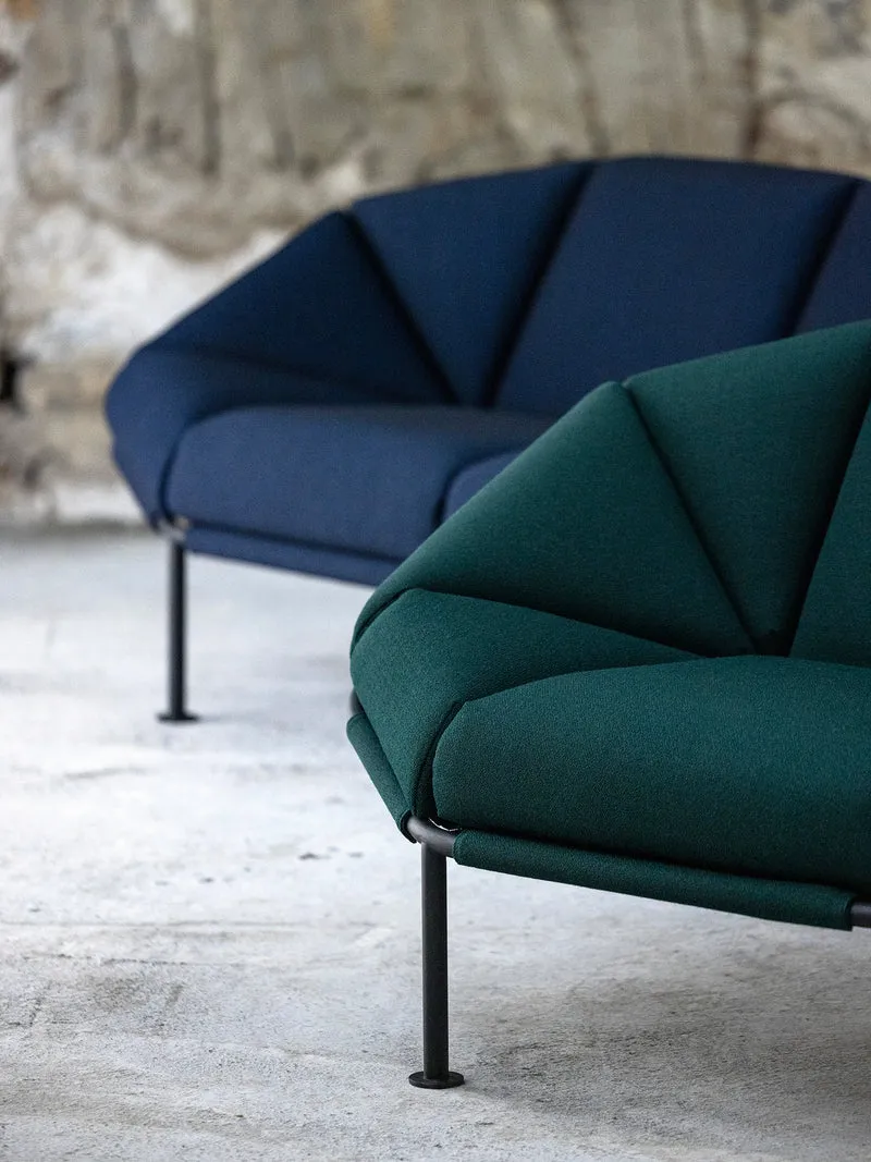 Fauteuil Atlas vert A1985