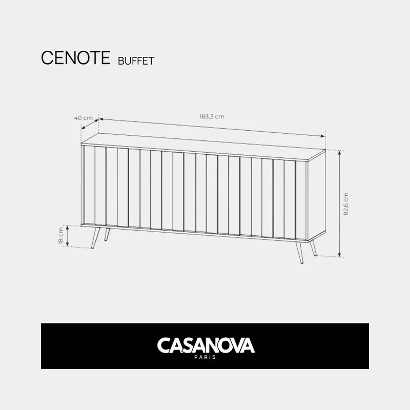 CENOTE - Ensemble Buffet & TV