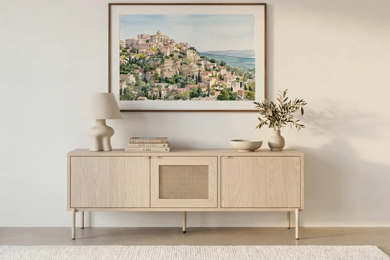 VIRA - Ensemble mini Buffet & TV