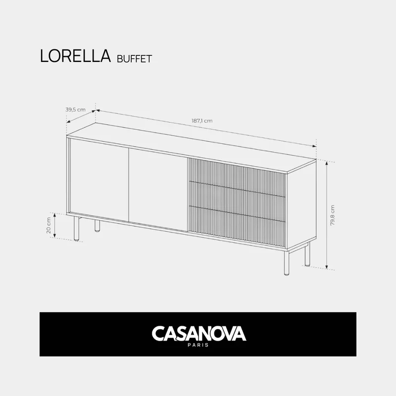 LORELLA - Salon Complet