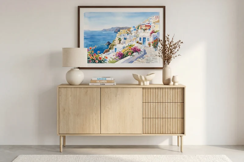 LORELLA - Ensemble mini Buffet & TV