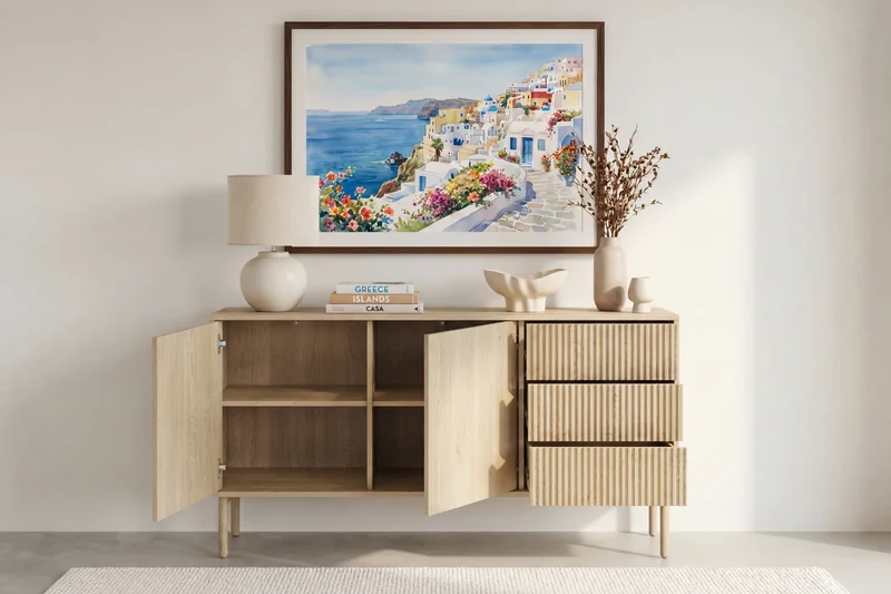 LORELLA - Ensemble mini Buffet & TV