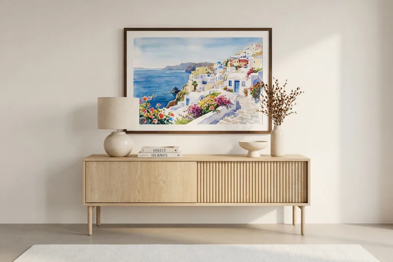 LORELLA - Ensemble mini Buffet & TV