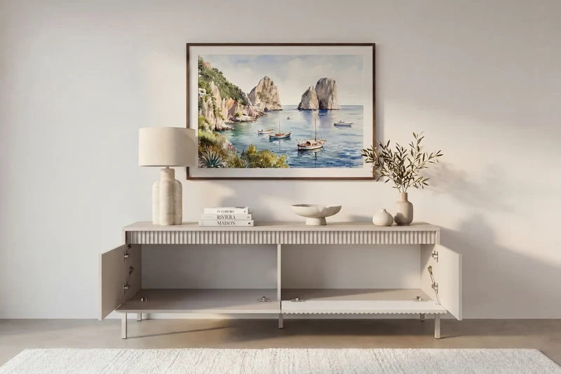 ALINA - Ensemble mini Buffet & TV