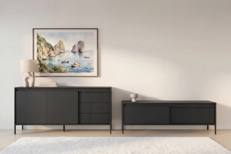 ALINA - Ensemble mini Buffet & TV