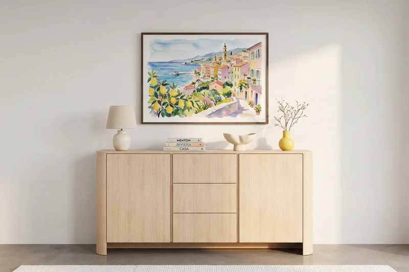 TOSCANE - Ensemble Buffet & TV