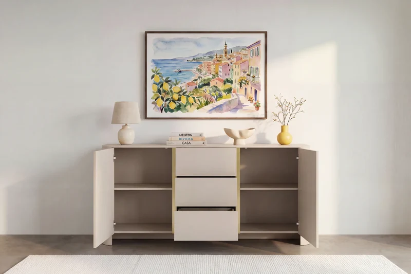 TOSCANE - Ensemble Buffet & TV