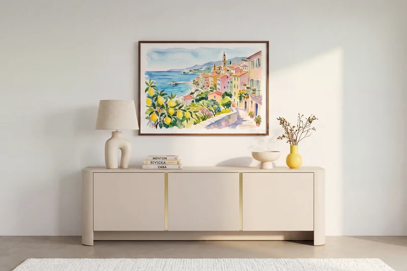 TOSCANE - Ensemble Buffet & TV