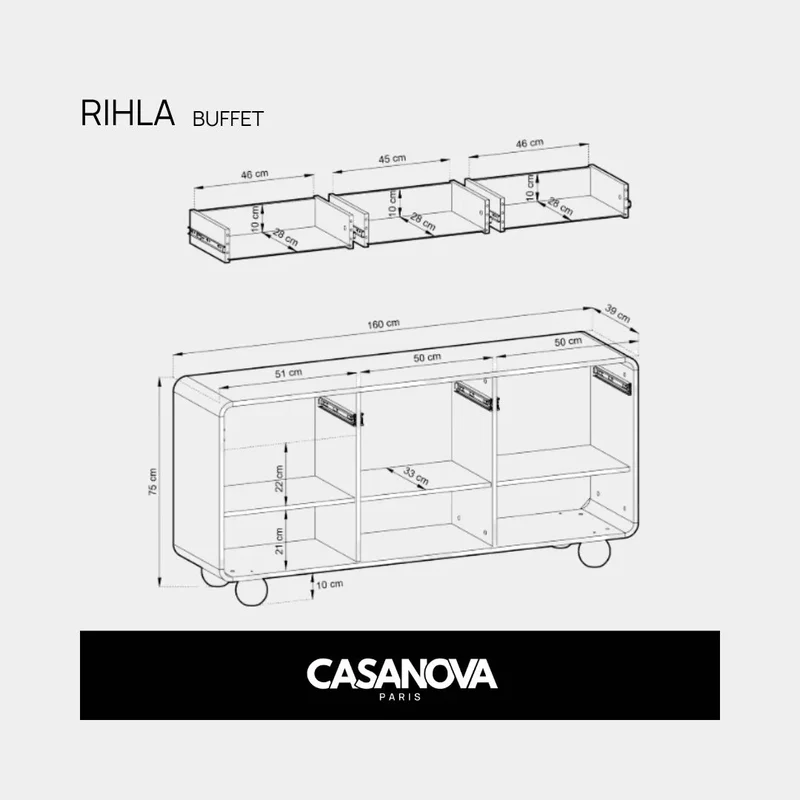 RIHLA - Salon Complet