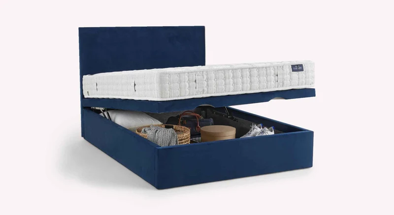 Lit coffre ESTEREL TR Bleu Marine