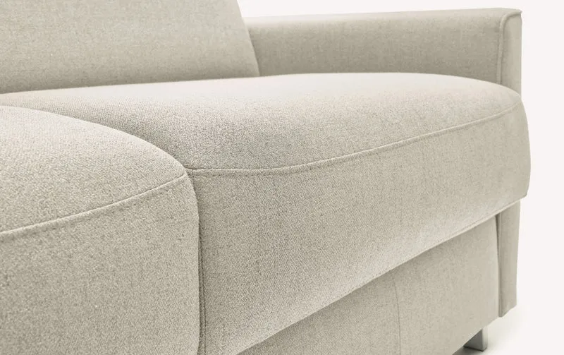Lot canapé et fauteuil JIMMY Foster Ivoire