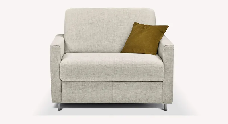 Lot canapé et fauteuil JIMMY Foster Ivoire