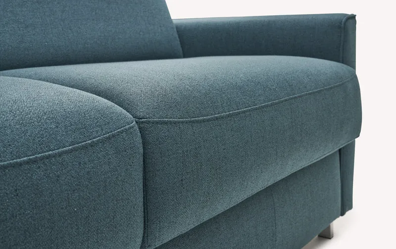 Lot canapé et fauteuil JIMMY Foster Bleu ocean