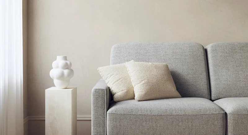 Lot canapé et fauteuil JIMMY Foster Grey