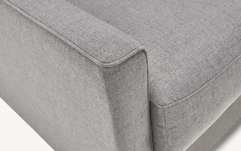 Lot canapé et fauteuil JIMMY Foster Grey