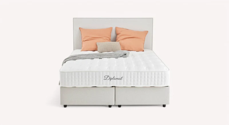 Lit coffre NINA Queens Beige