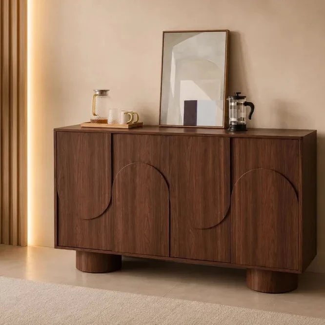 Buffet Oriano couleur noyer