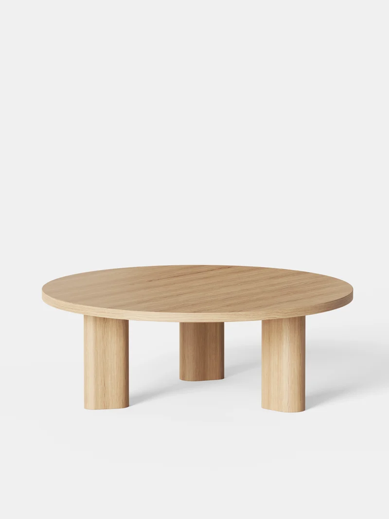 Table basse Galta Forte Round chêne naturel CT1087