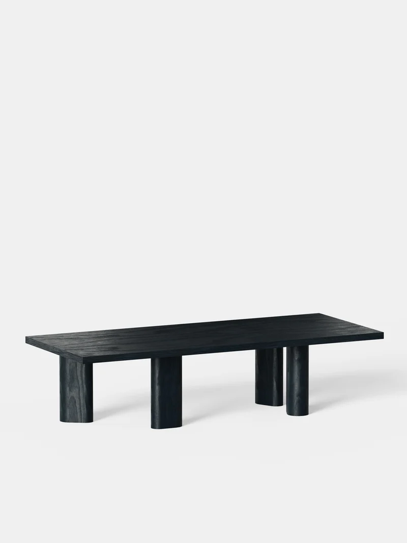 Table basse Galta Forte Rectangle chêne noir CT1091