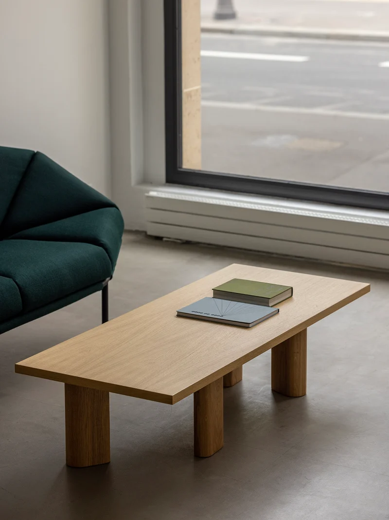 Table basse Galta Forte Rectangle chêne naturel CT1090