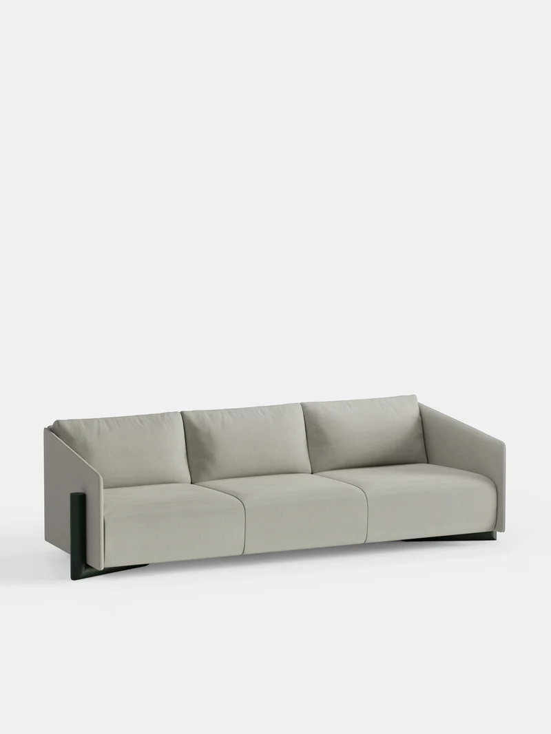 Canapé Timber 4 Seater gris S1062