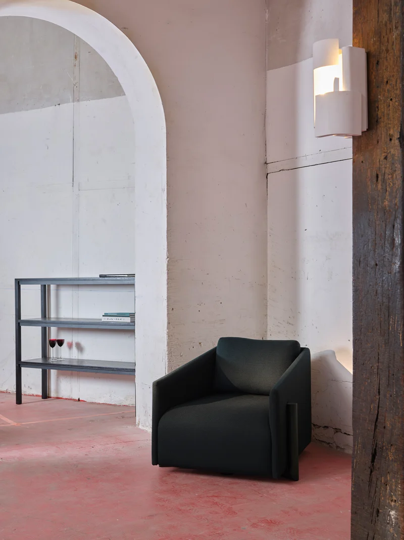 Fauteuil Timber vert A1064